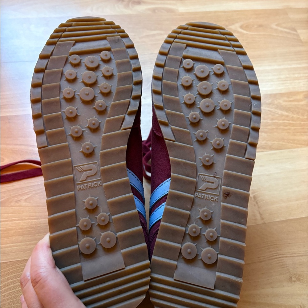 Patrick Rio Burgundy Sneakers - Picture 6 of 8